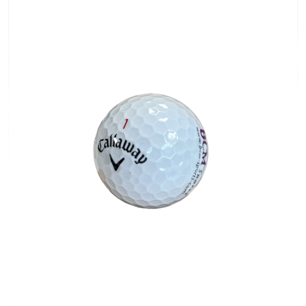 Balle de golf Callaway Chrome soft personnalisée
