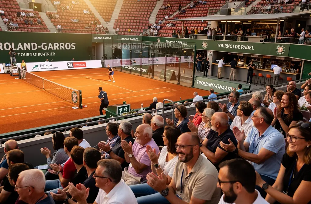 Spectateurs enthousiastes lors d'un match du Paris Major