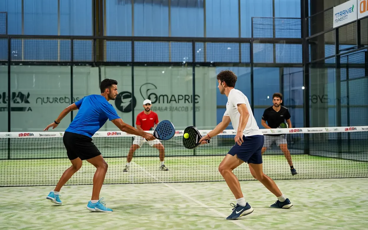 Tournoi de padel en entreprise