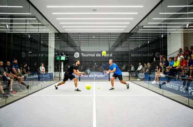Tournoi de padel en entreprise
