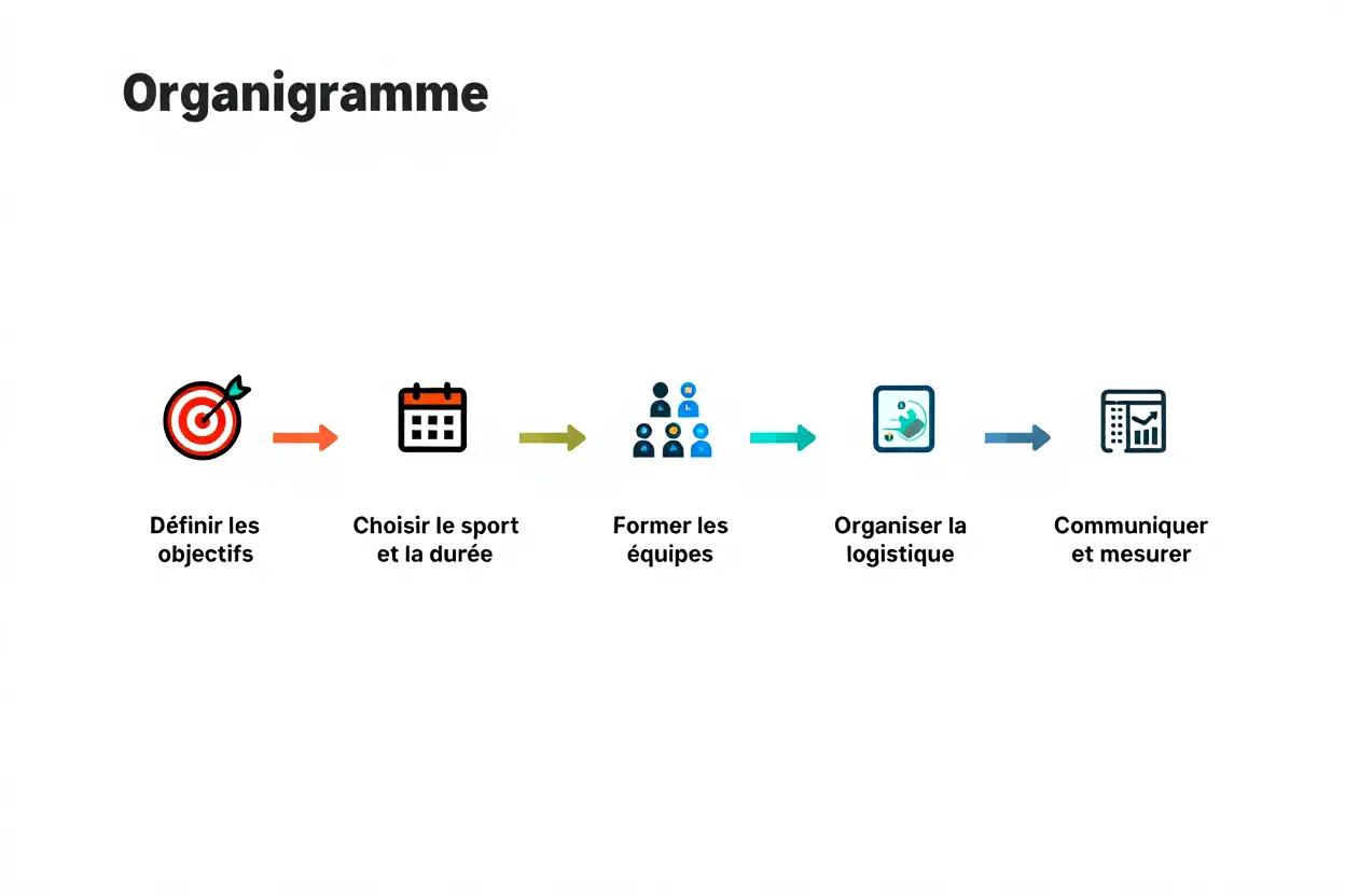 Processus d'organisation d'un événement sportif