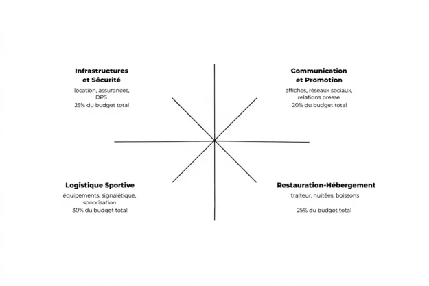Catégories budgétaires événement sportif