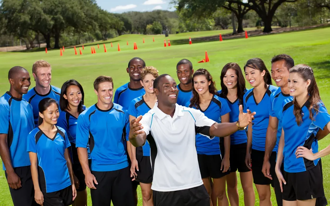 Animation sportive en groupe