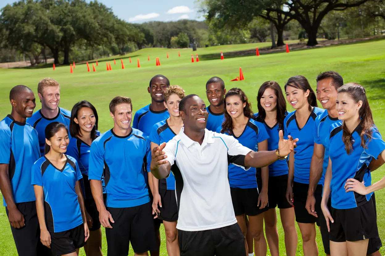 Animation sportive en groupe