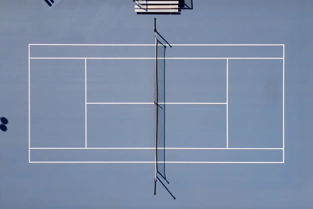 Installation terrain de pickleball professionnel