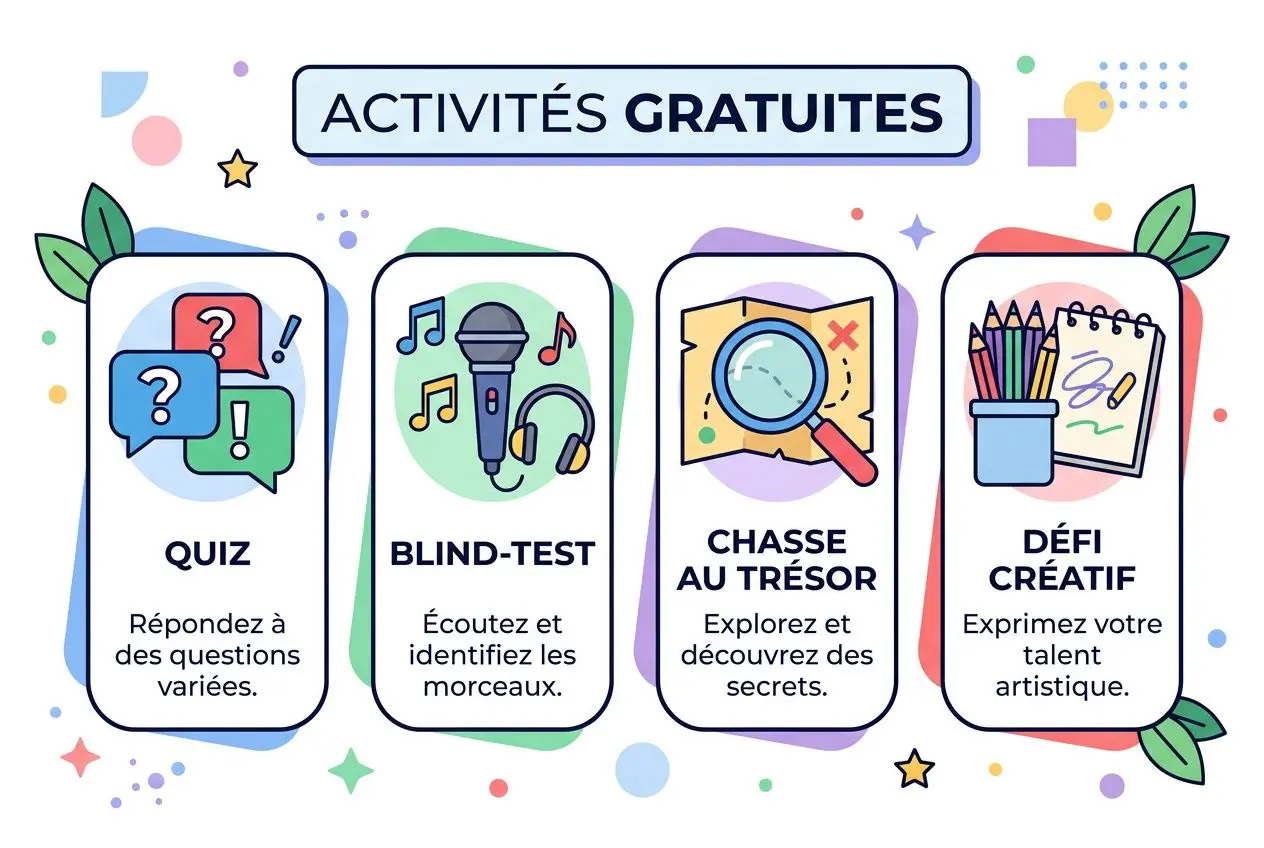Activités gratuites de team building