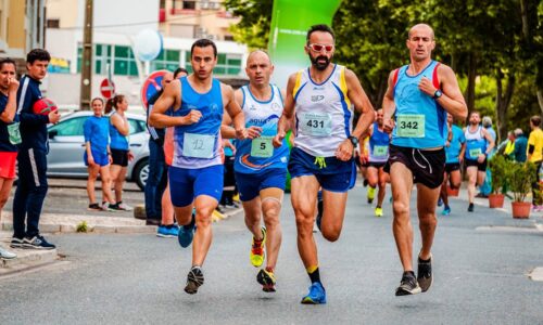 Course solidaire et caritative en équipe d'entreprise