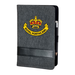 Porte carte de score de golf en cuir noir personnalisable avec logo imprimé Imprimo - BCM Sports
