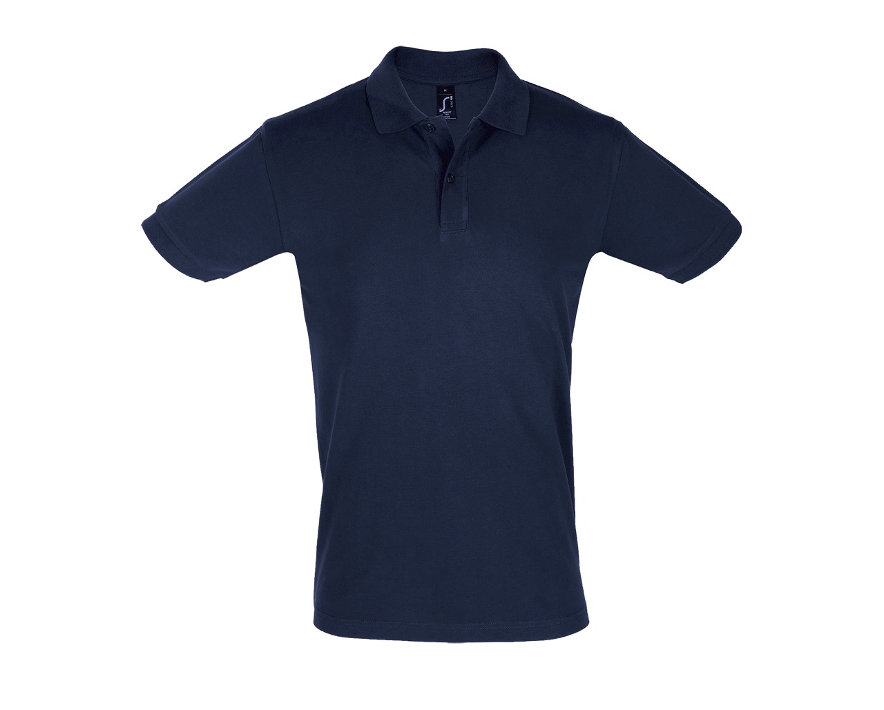 POLO PERFECT MEN-French marine Polo Perfect personnalisable french marine en coton piqué – polo homme à broder ou floquer