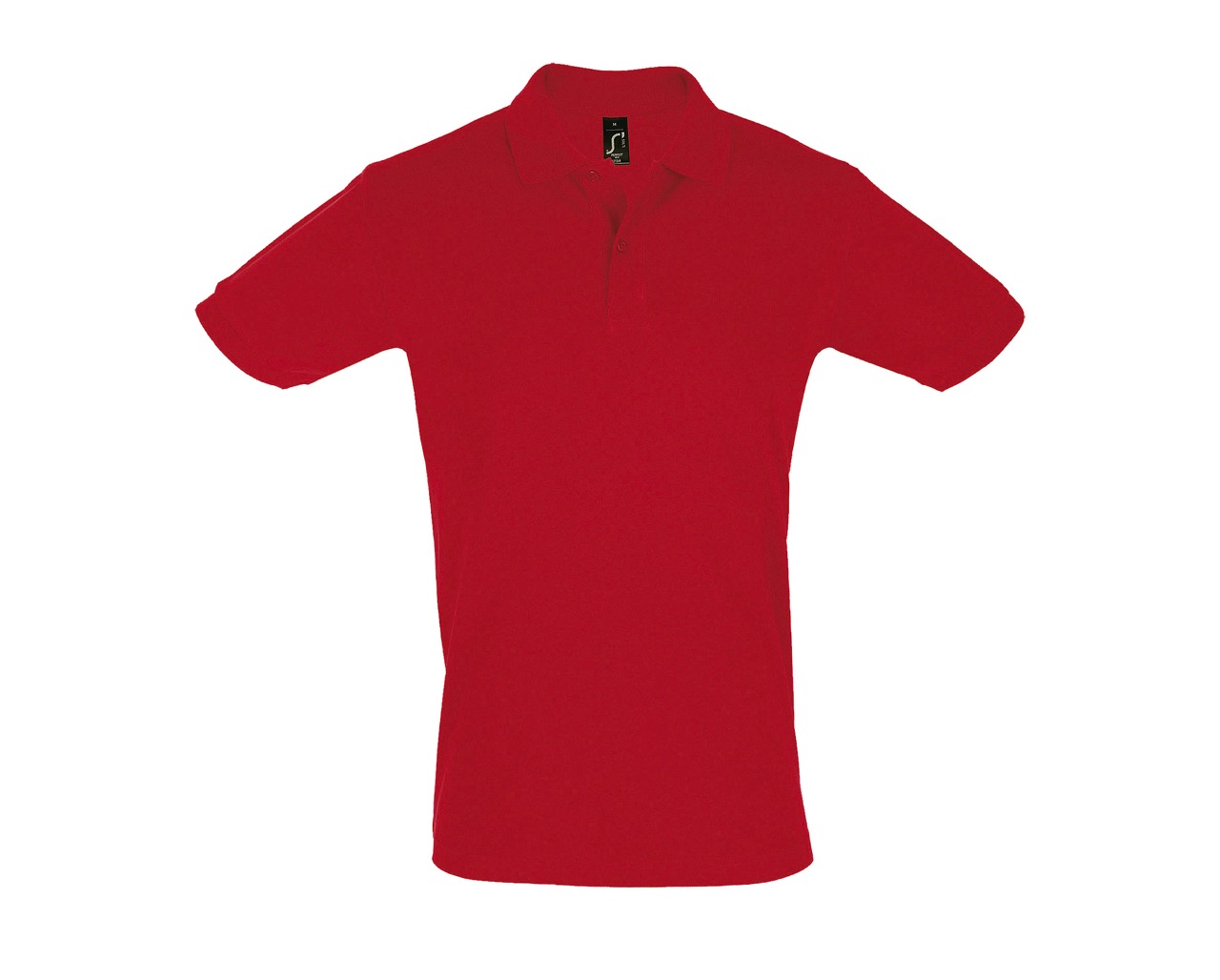 POLO PERFECT MEN-Rouge Polo Perfect personnalisable rouge en coton piqué – polo homme à broder ou floquer