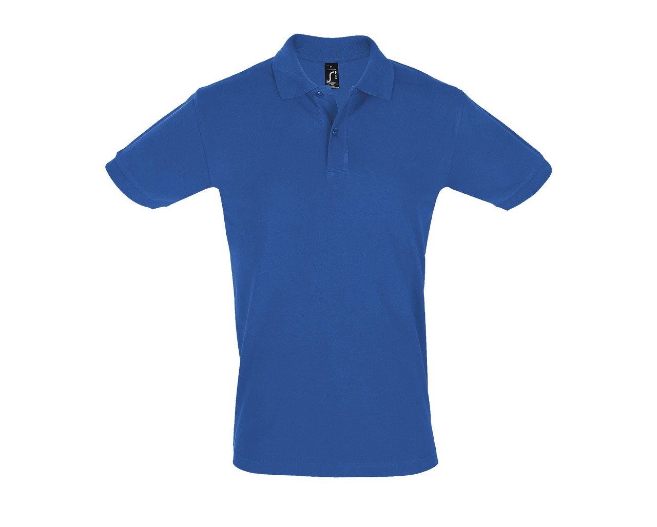 POLO PERFECT MEN-Royal Polo Perfect personnalisable royal en coton piqué – polo homme à broder ou floquer