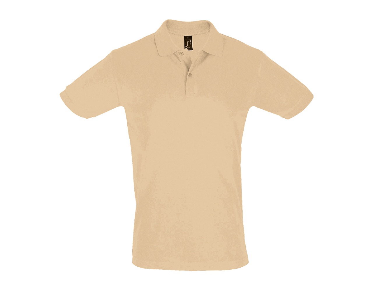 POLO PERFECT MEN-Sable Polo Perfect personnalisable sable en coton piqué – polo homme à broder ou floquer