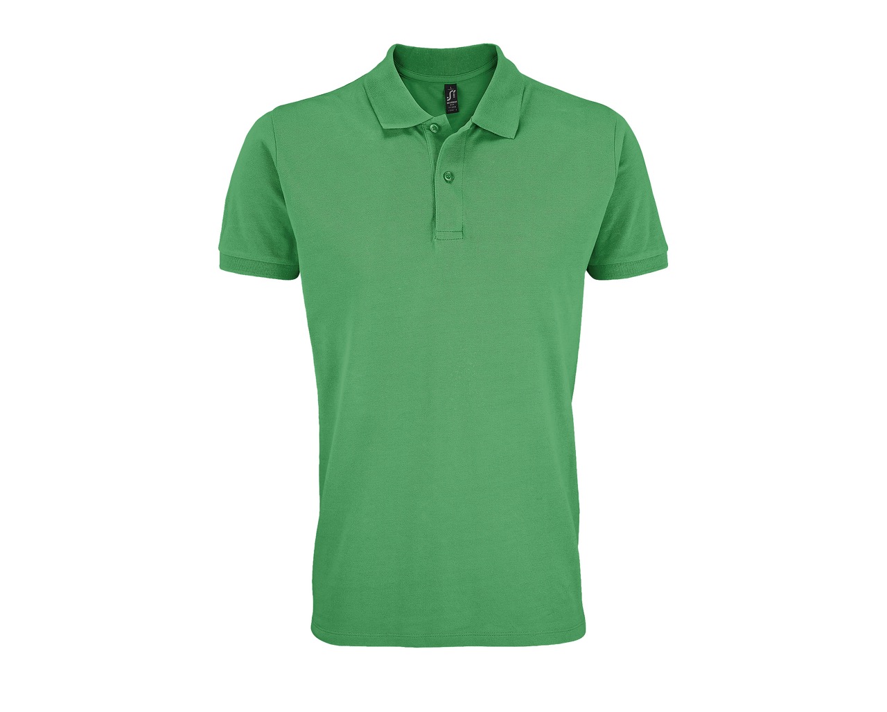 POLO PERFECT MEN-Vert printemps Polo Perfect personnalisable vert printemps en coton piqué – polo homme à broder ou floquer