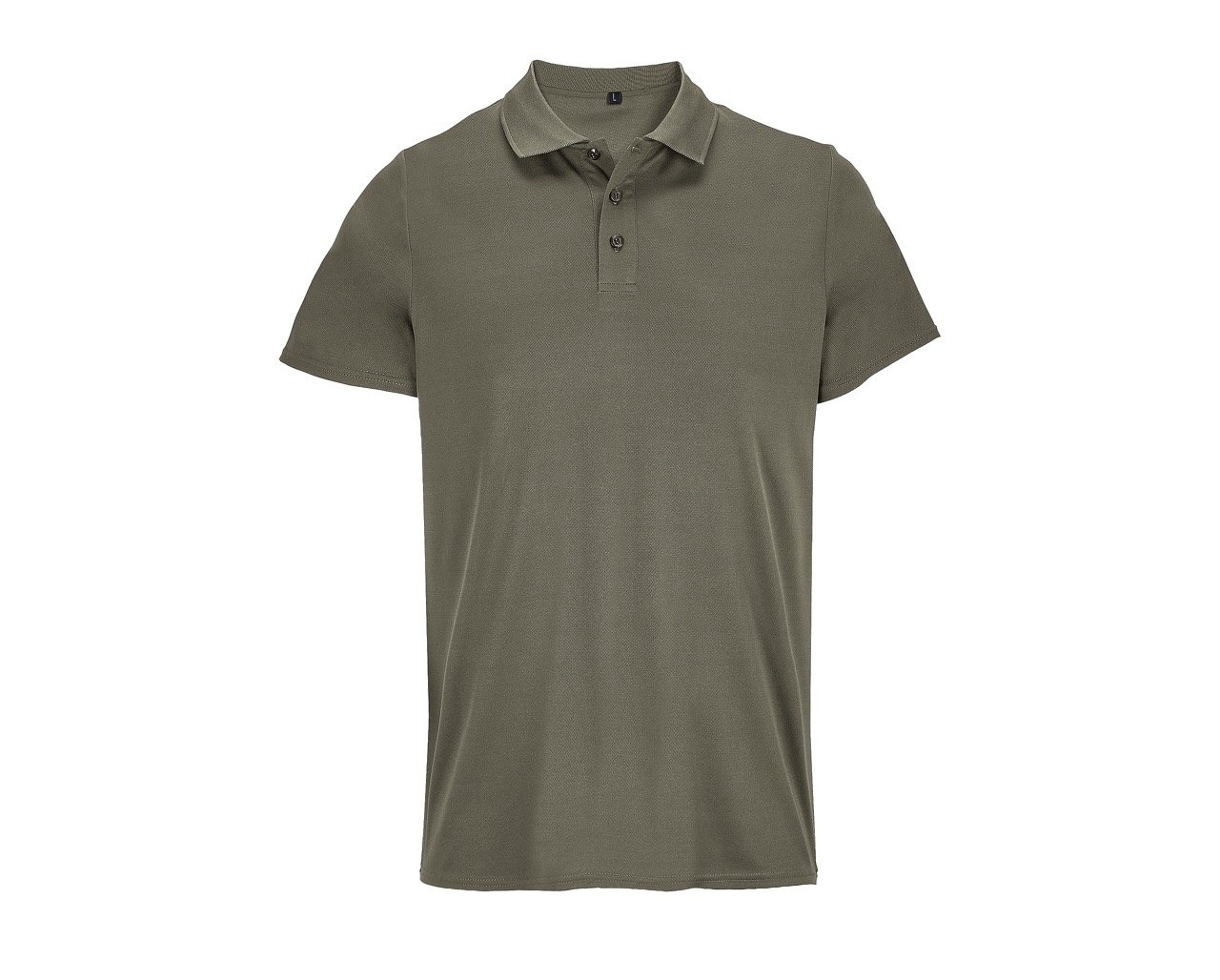 Polo Pitcher personnalisable army – polo homme respirant à broder ou floquer