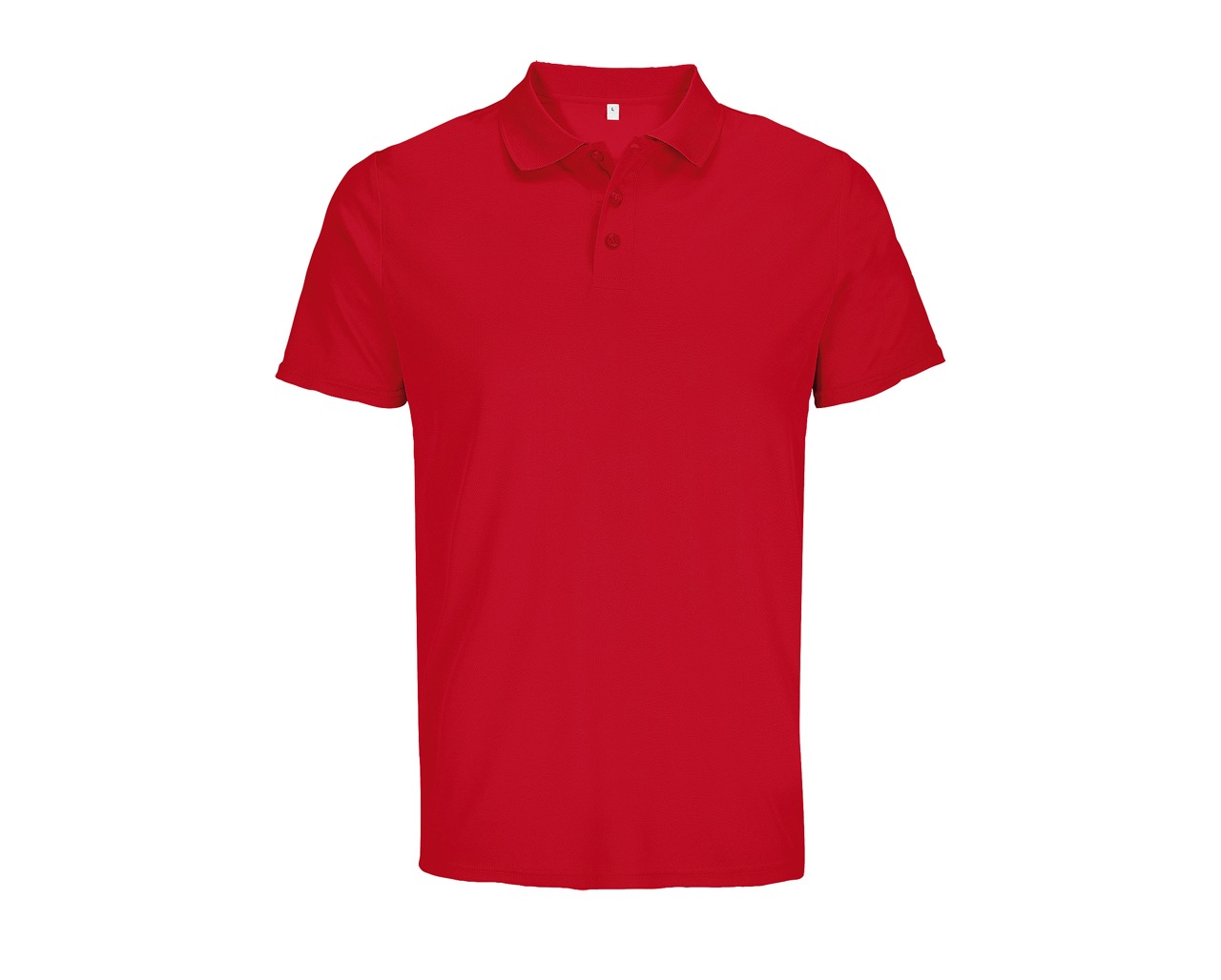 POLO PITCHER-Rouge Polo Pitcher personnalisable rouge – polo homme respirant à broder ou floquer