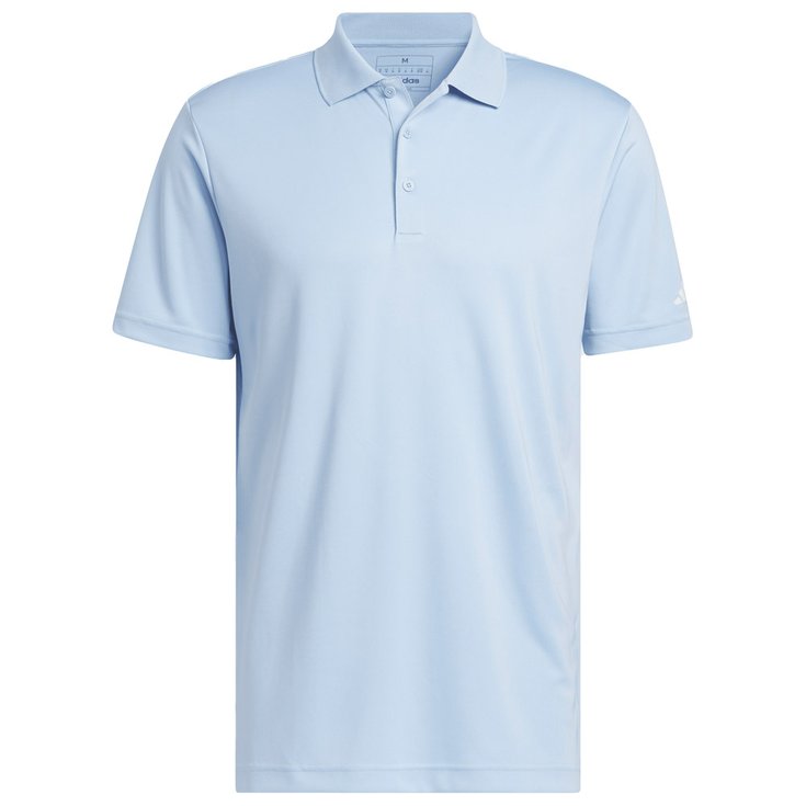 Polo Adidas Performance - Clear Sky Polo Adidas Performance bleu ciel personnalisable – polo de golf homme à broder ou floquer