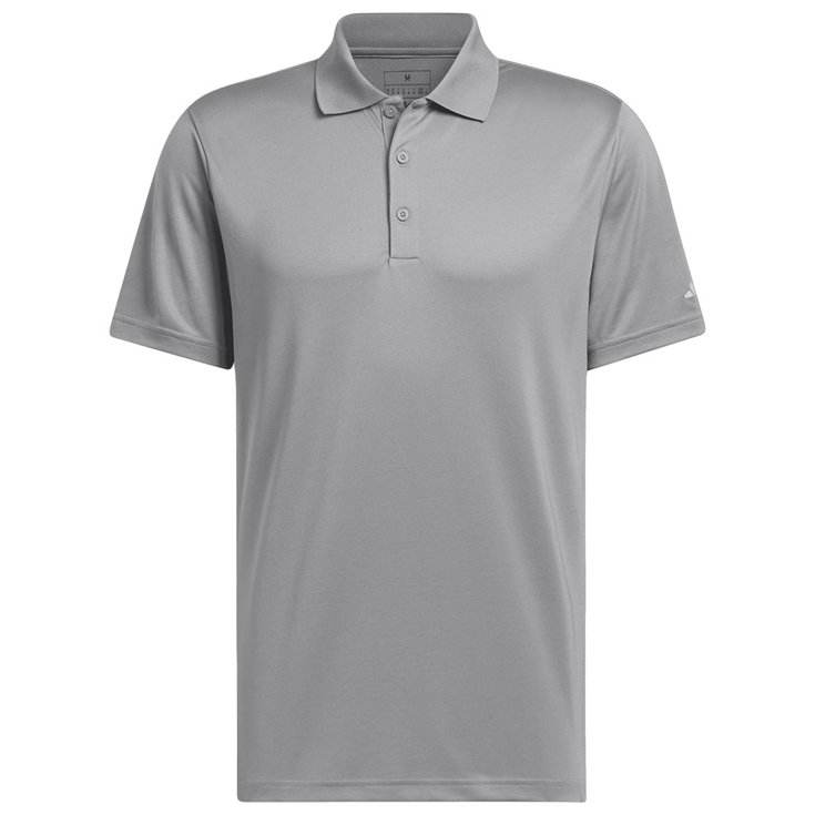 Polo Adidas Performance - Grey Three F17 Polo Adidas Performance gris personnalisable – polo de golf homme à broder ou floquer