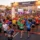 Marathon inter-entreprises Angers 2026: départ en vue avec de nombreux coureurs au ligne de départ et spectateurs, affiche "DÉPART" et ambiance festive.